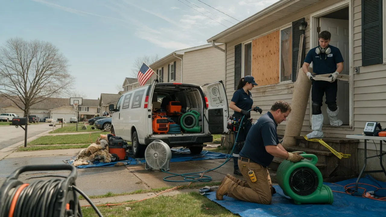 Water Damage Restoration in Newfoundland, PA near me